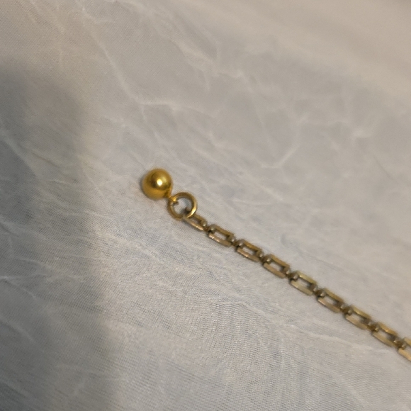 Elegant Blue and White GolWomen's Necklace - Picture 3 of 11